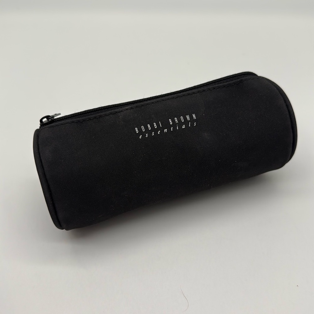 Bobbi Brown Black Zippered Cosmetics Makeup Case